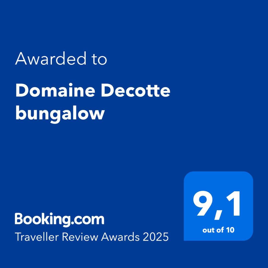 Domaine Decotte Bungalow Sainte-Suzanne Exterior photo